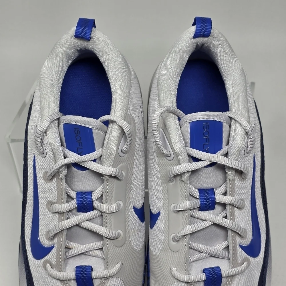 Nike Isofly GS Vast Grey Hyper Royal Youth Sz 7Y Basketball Shoes FN4384-006 New